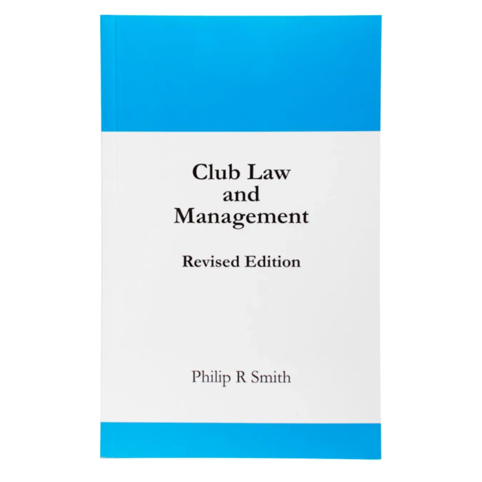 Club Law and Management Book
