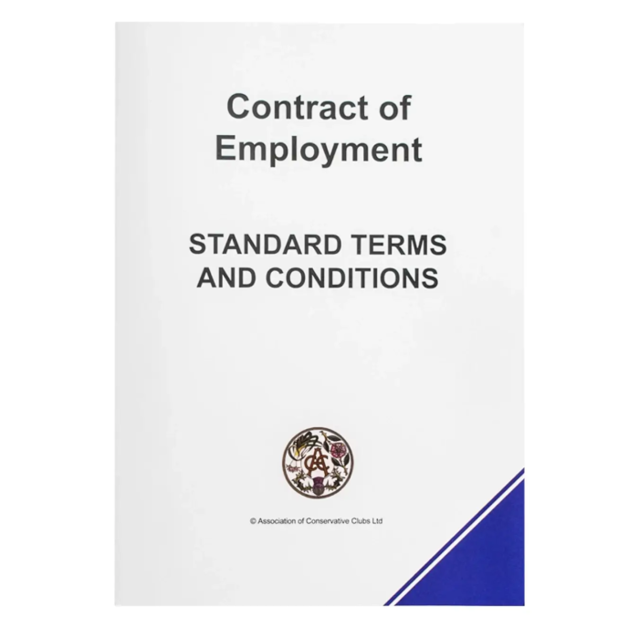 Terms and Conditions of Employment for General Club Staff