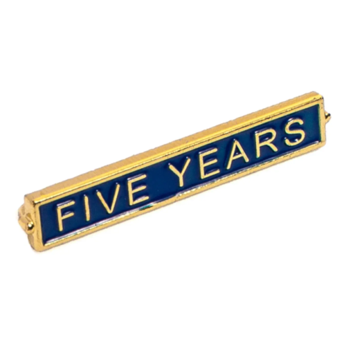 Five Year Service Bar