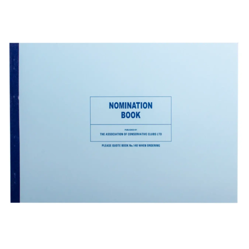 Nomination book
